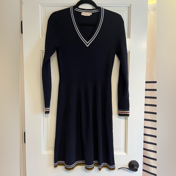 Tory Burch Lara Sweater Dress - Picture 1 of 8